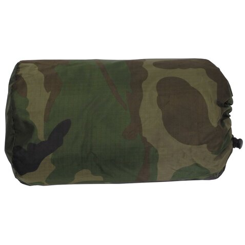 Pončo/Celta vojenská - kompresné balenie "woodland