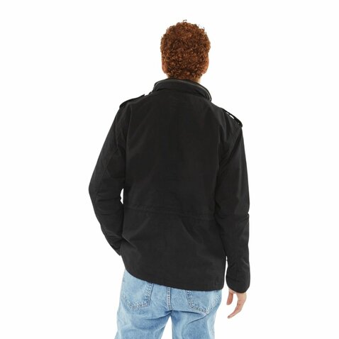 Bunda Vintage Cranford čierna