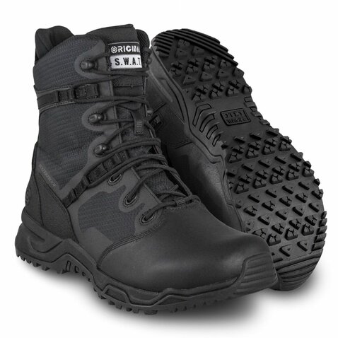 Taktická obuv Original SWAT Alpha Fury 8" WP zip černé