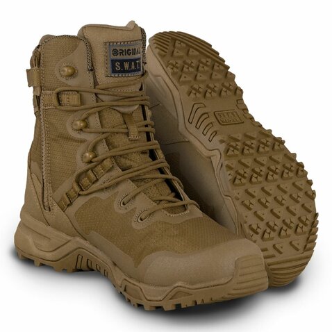 Taktická obuv Original SWAT Alpha Fury 8" zip coyote