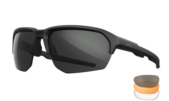 Sluneční brýle WileyX Jakl Grey-Clear-Light Rust/Matte Black