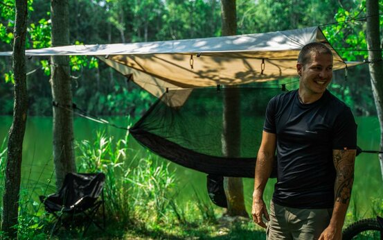 Celta Pentagon 300x300cm coyote