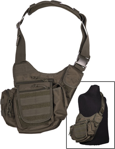 Kapsa přes rameno olive