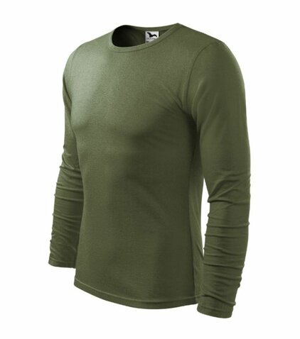 Nátělník Fit-T dlouhý rukáv olive