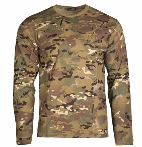 Triko Mil-Tec MultiCam dlouhý rukáv