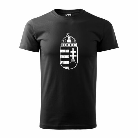 Tričko Maďarský znak černé