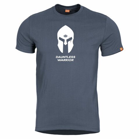 Tričko Pentagon Spartan Helmet charcoal blue