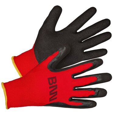 Pracovní rukavice Bennon Manos černé/červené