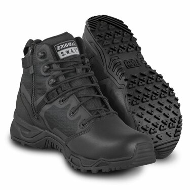 Taktická obuv Original SWAT Alpha Fury 8" WP zip černé
