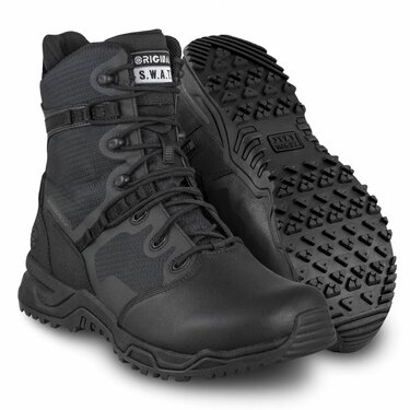 Taktická obuv Original SWAT Alpha Fury 8" WP zip černé