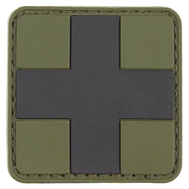 Patch Medic kříž první pomoc olive
