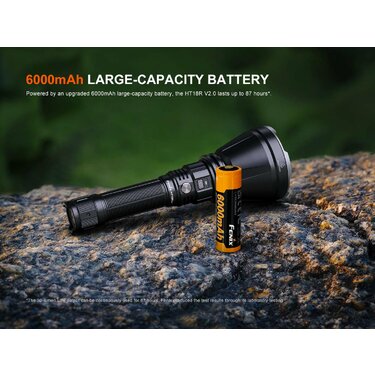 Baterka Fenix HT18R V2.0 (3700lm / dosvit 1100 met