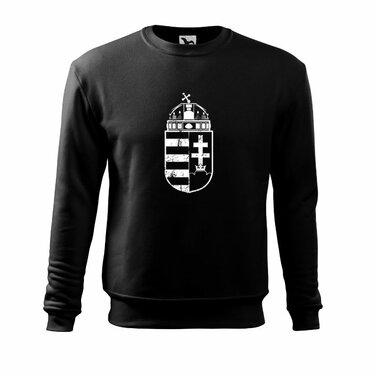 Mikina Maďarský znak černá