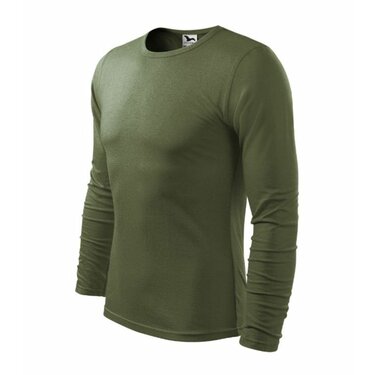 Nátělník Fit-T dlouhý rukáv olive