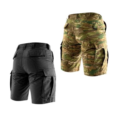 Kraťasy BDU 2.0 čierne + olive drab (2pack)