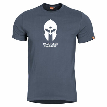 Tričko Pentagon Spartan Helmet charcoal blue