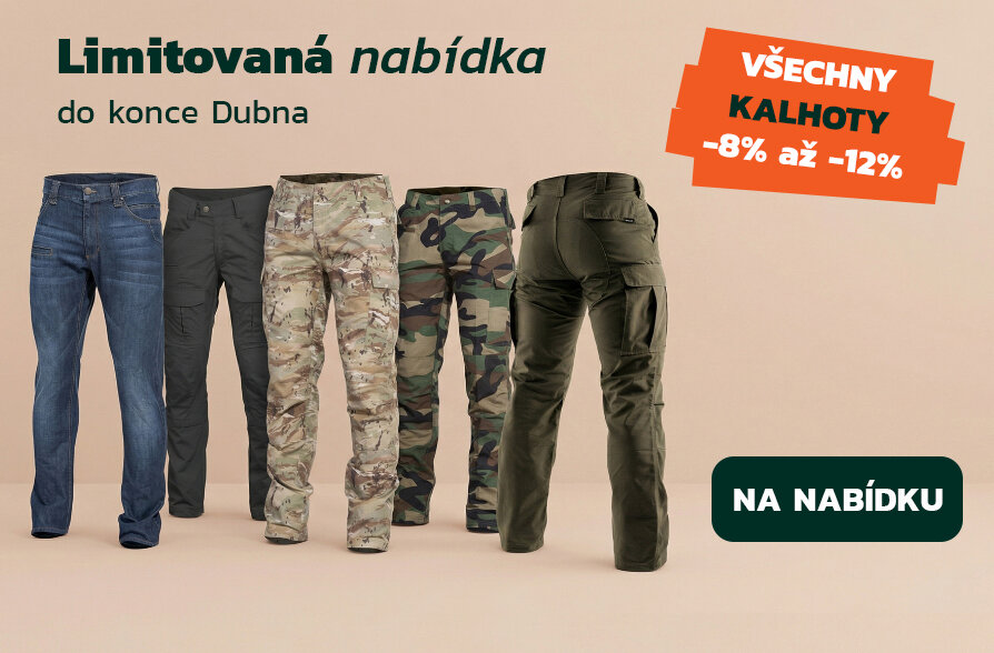 Dubnová kampaň - Kalhoty