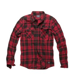 Flanelová košile Vintage Industries Austin Red Check