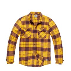 Flanelová košile Vintage Industries Sem Yellow Check